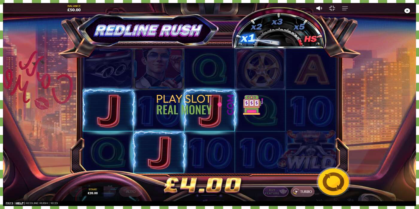 Սլոտ Redline Rush իրական փողի դիմաց, նկար - 4