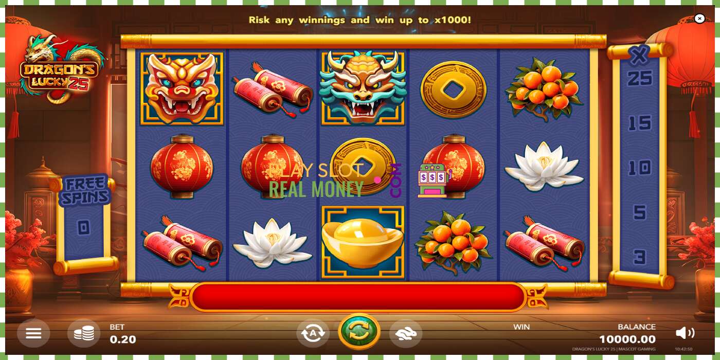 Slot Dragons Lucky 25 for rigtige penge, billede - 2