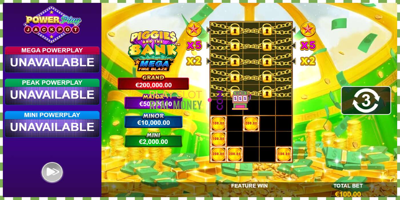 স্লট Piggies and the Bank PowerPlay Jackpot প্রকৃত অর্থের জন্য, ছবি - 4