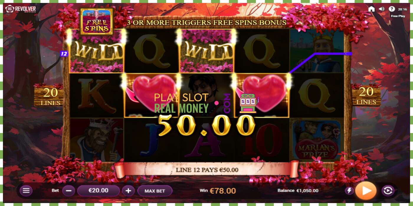 Slot Robin Hood Valentine por diñeiro real, imaxe - 4