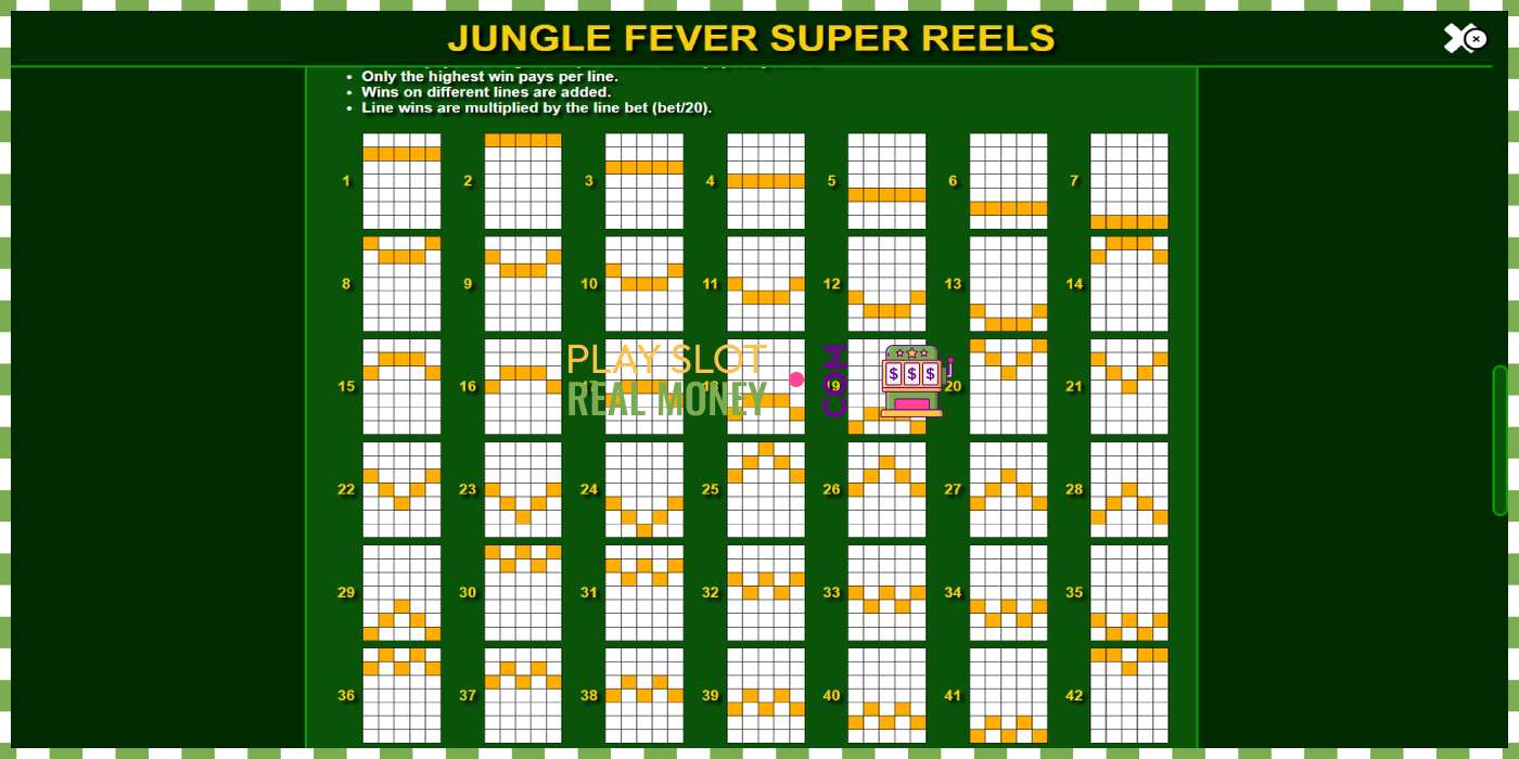 Slot Jungle Fever Super Reels por dinheiro real, foto - 7