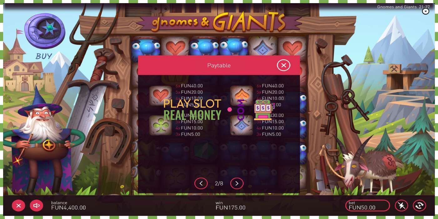 Slot Gnomes & Giants für echtes geld, bild - 6