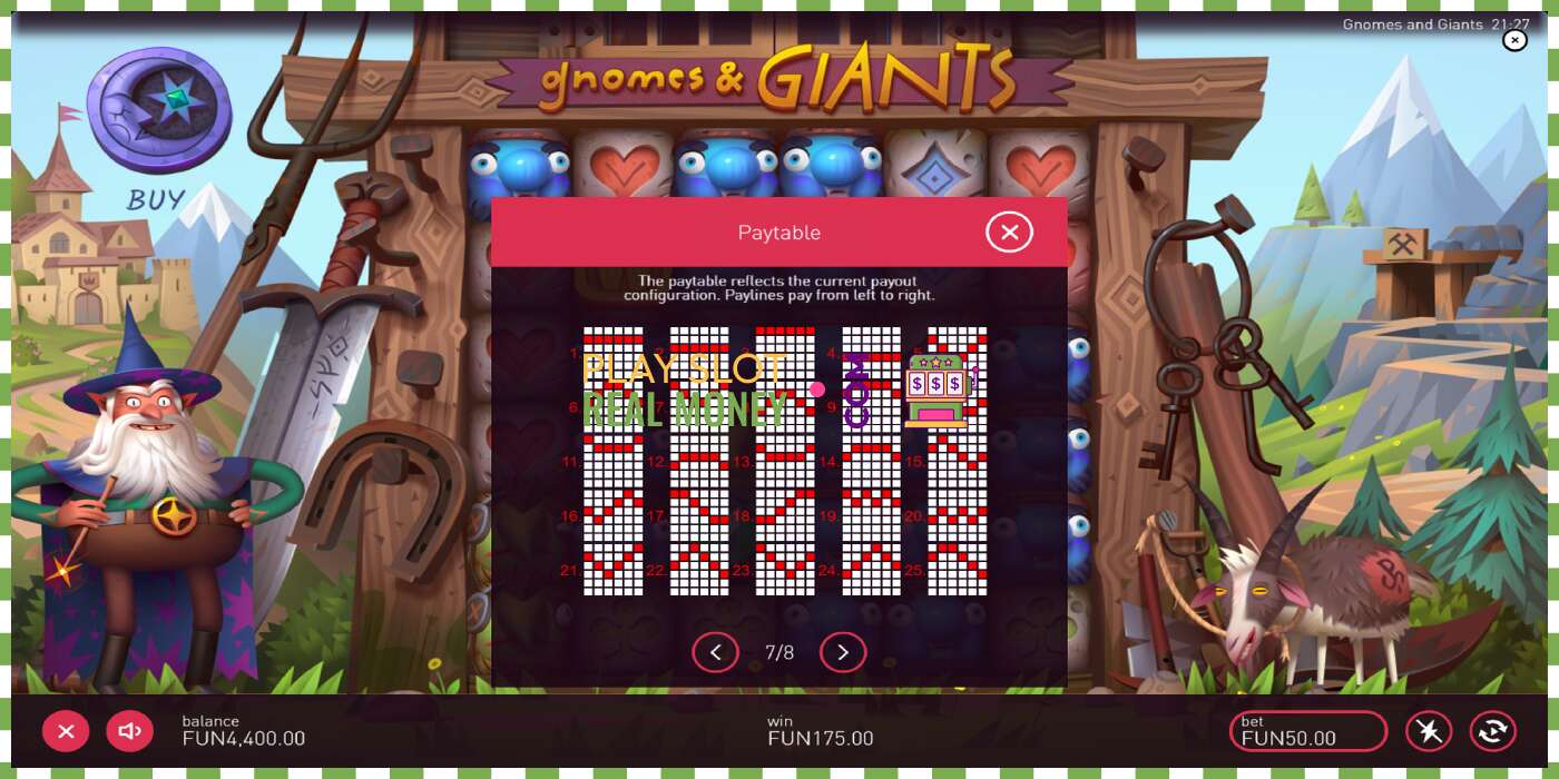 Slot Gnomes & Giants für echtes geld, bild - 7