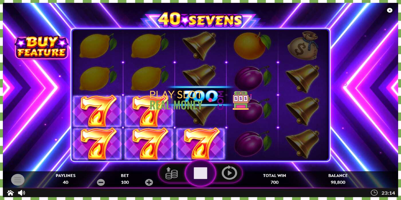 Slot 40 Sevens Buy Feature za pravi novac, slika - 3