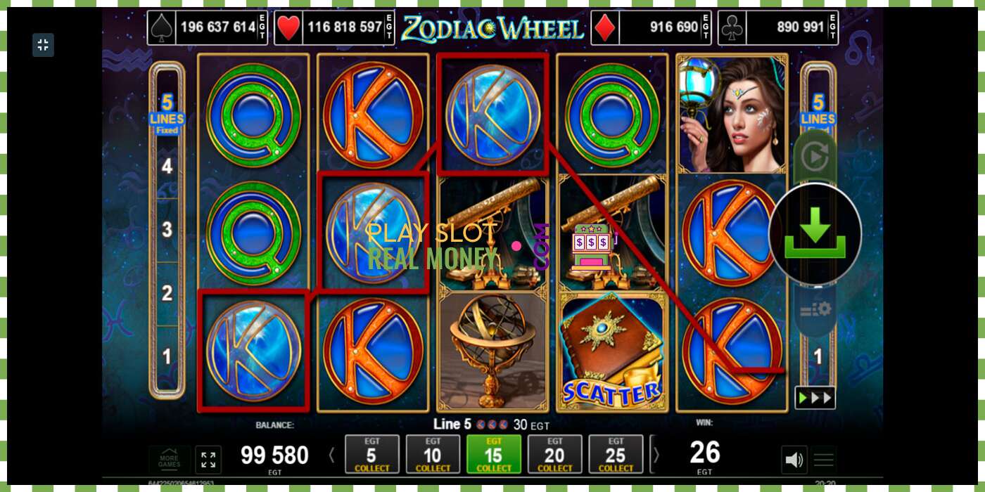 Слот Zodiac Wheel на реальные деньги, картинка - 5