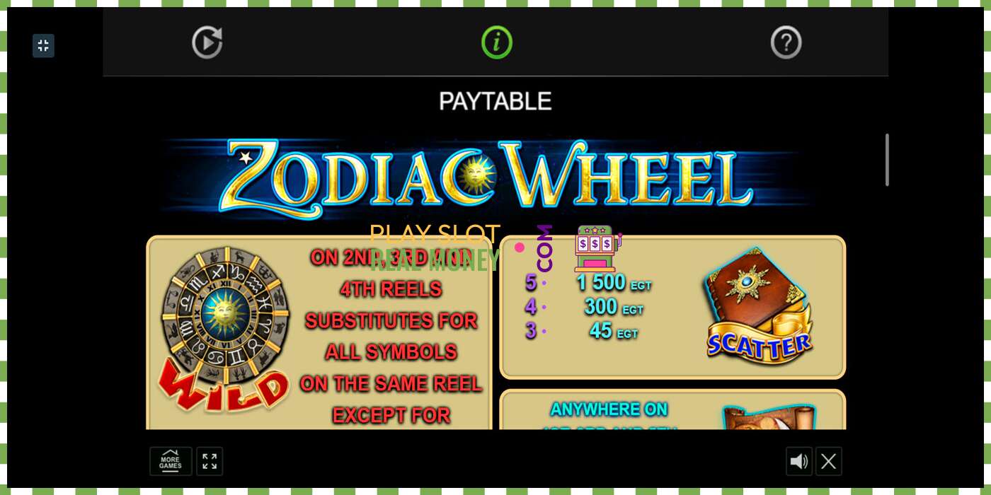 Слот Zodiac Wheel на реальные деньги, картинка - 6