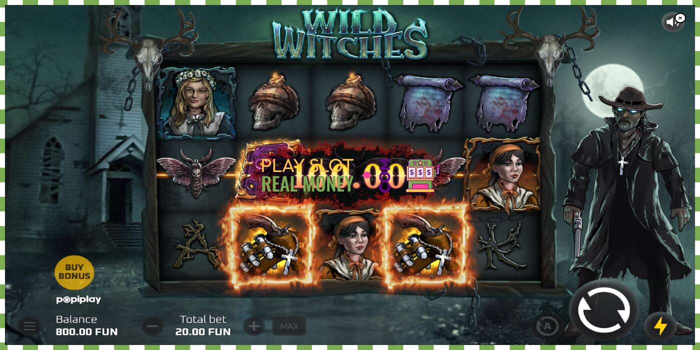 Slot Wild Witches untuk wang sebenar, gambar - 4