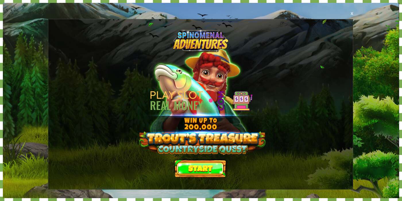 স্লট Trouts Treasure Countryside Quest প্রকৃত অর্থের জন্য, ছবি - 1