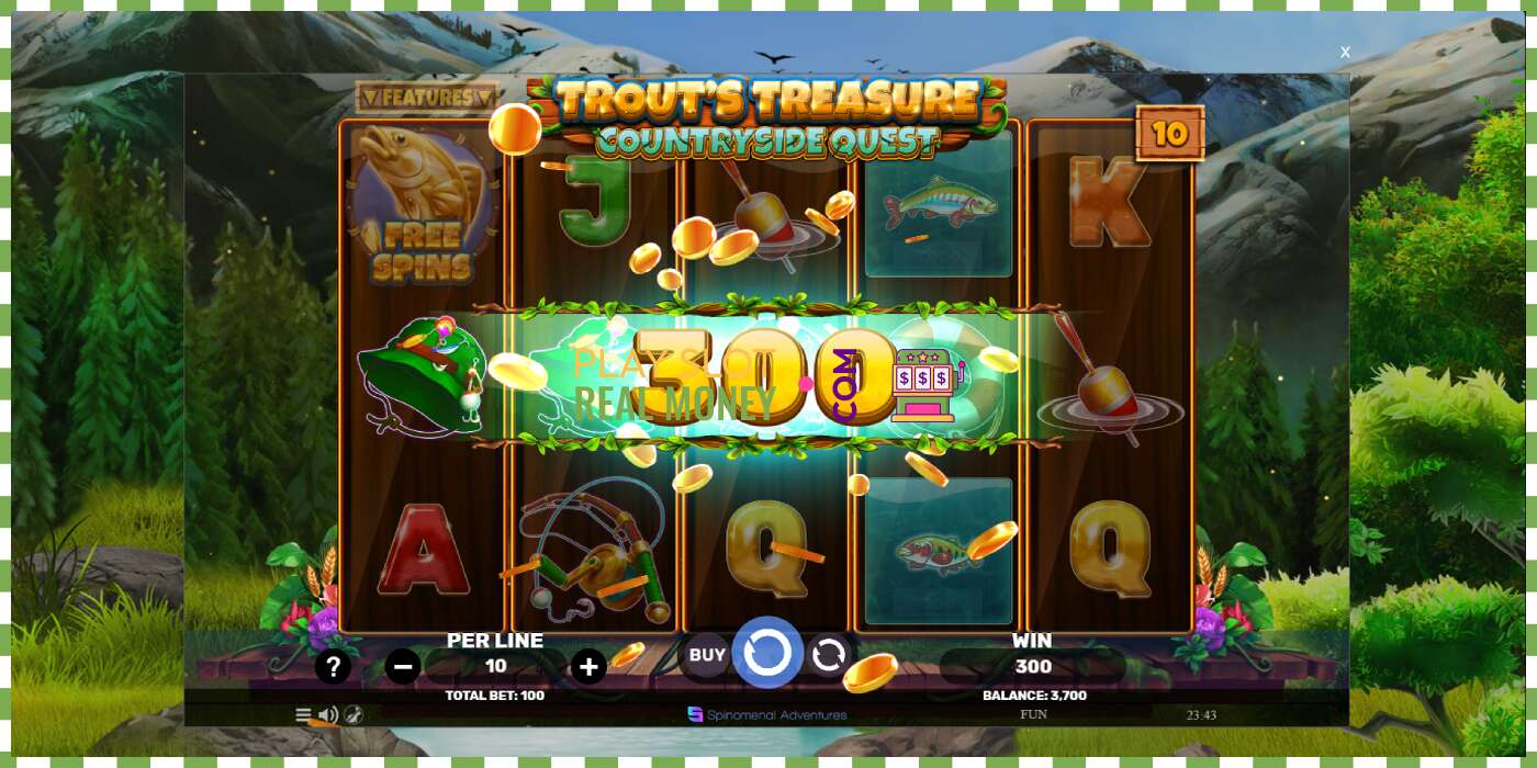 স্লট Trouts Treasure Countryside Quest প্রকৃত অর্থের জন্য, ছবি - 4