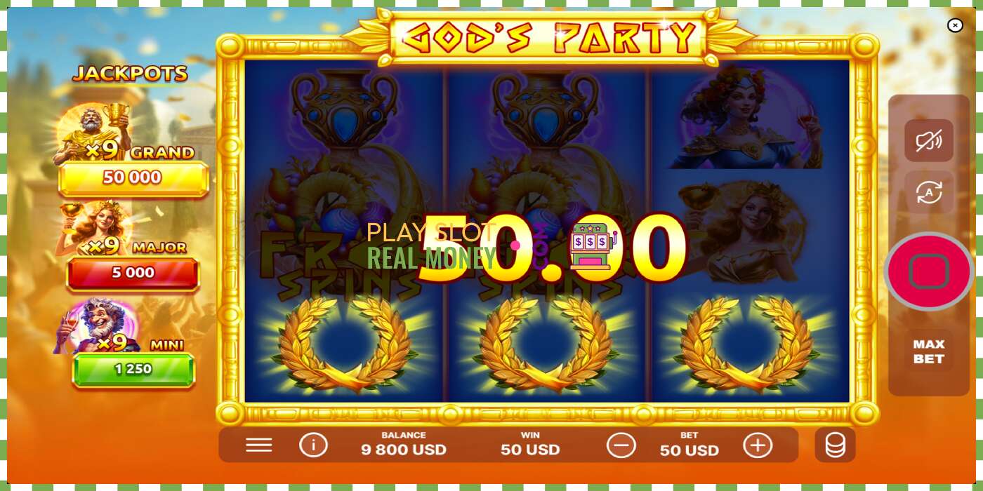 Slot Gods Party për para të vërteta, foto - 4