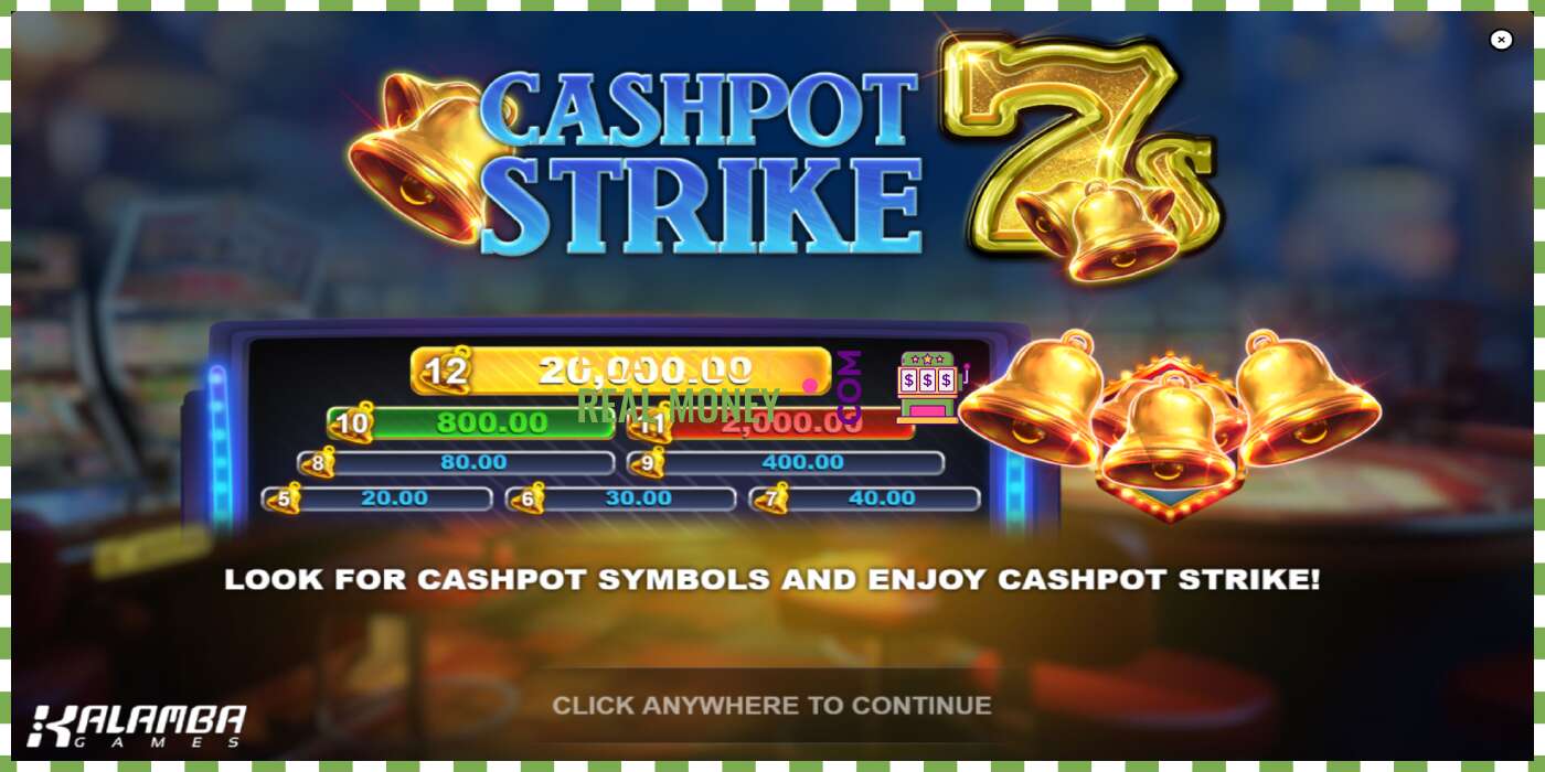 Slot Cashpot Strike 7s oikealla rahalla, kuva - 1