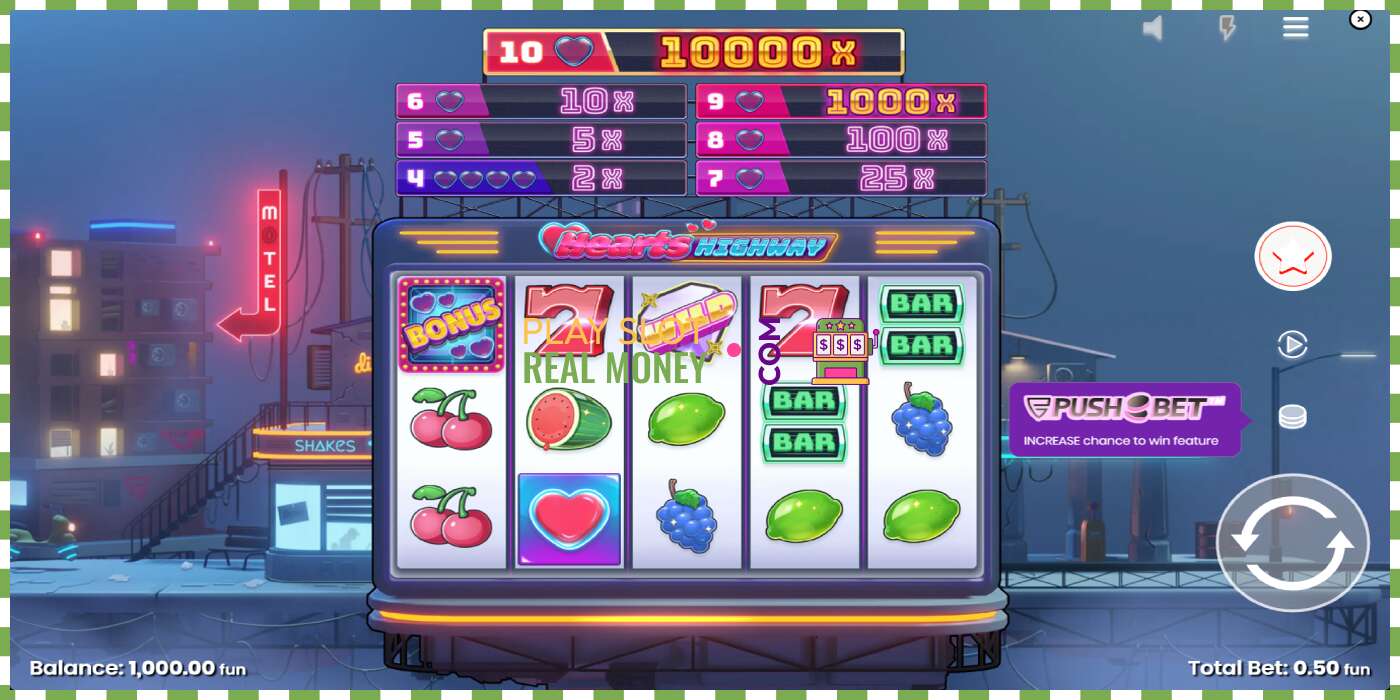 Slot Hearts Highway oikealla rahalla, kuva - 2