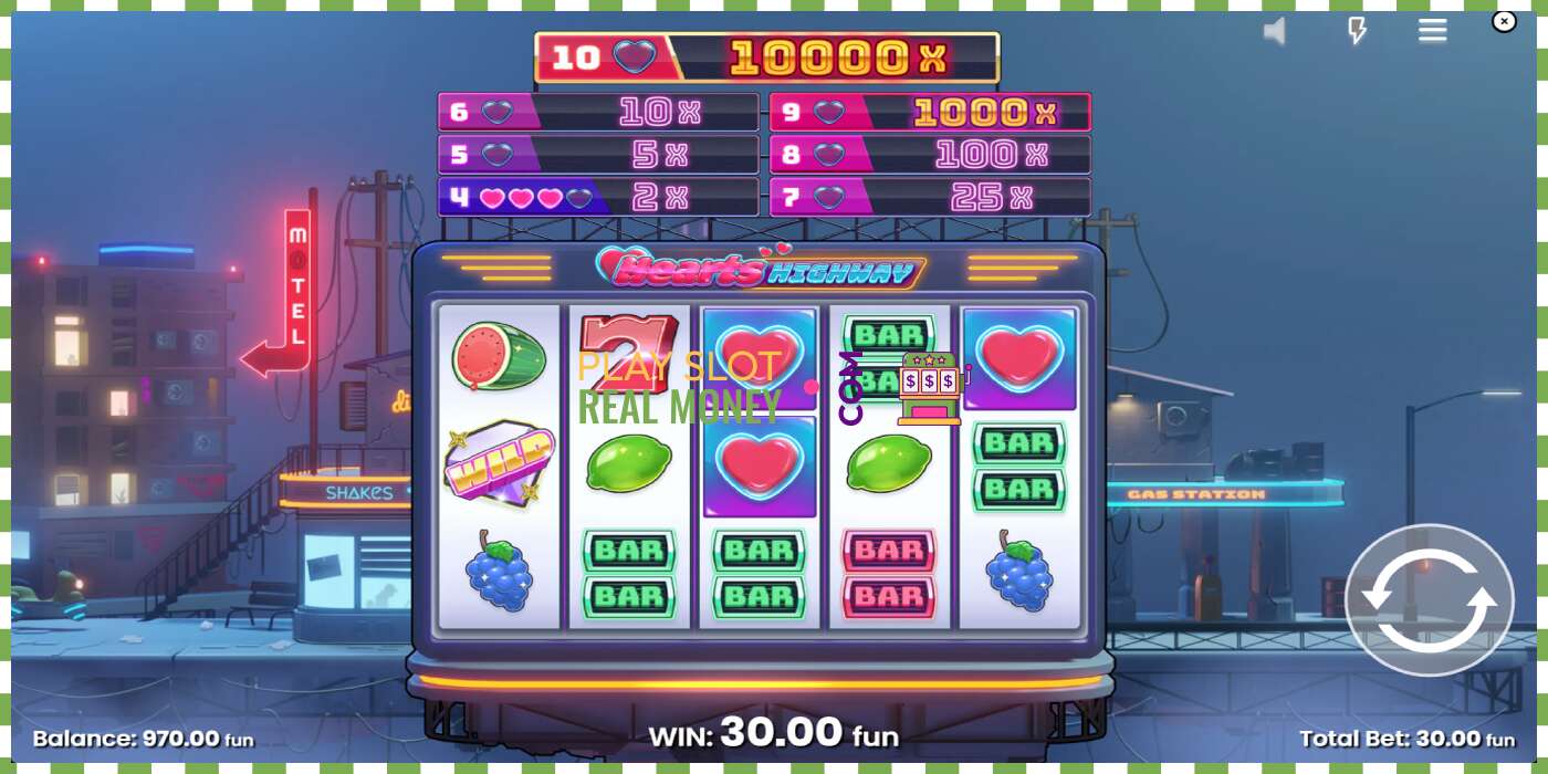 Slot Hearts Highway oikealla rahalla, kuva - 3