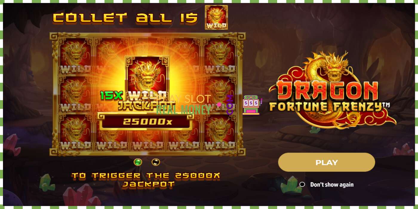 තව් Dragon Fortune Frenzy සැබෑ මුදල් සඳහා, පින්තූරය - 1