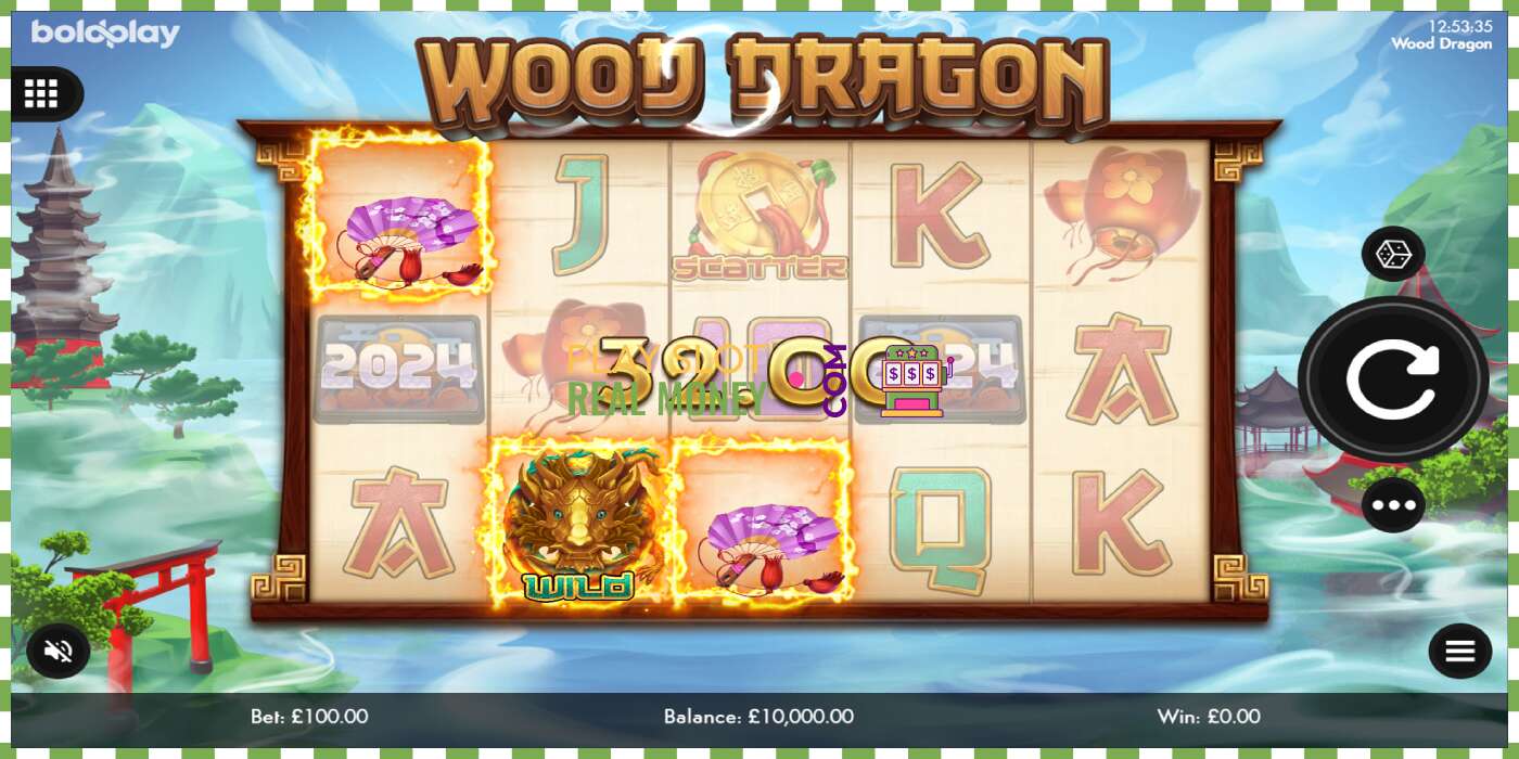 슬롯 Wood Dragon 진짜 돈을 위해, 사진 - 3