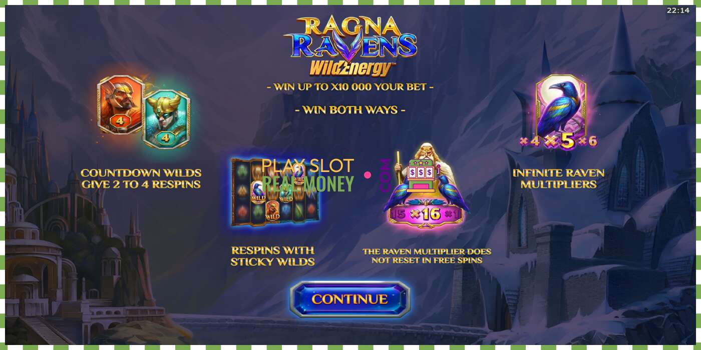 Slot RagnaRavens WildEnergy for real money, picture - 1