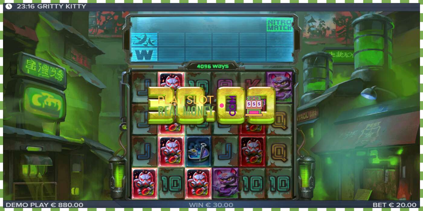 Slot Gritty Kitty of Nitropolis por dinheiro real, foto - 2