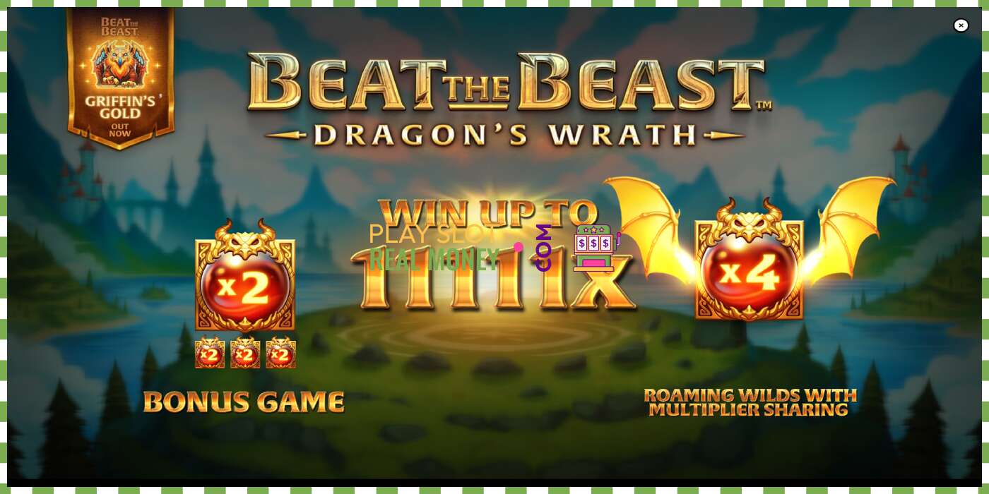 Slots Beat the Beast Dragons Wrath par īstu naudu, bilde - 1