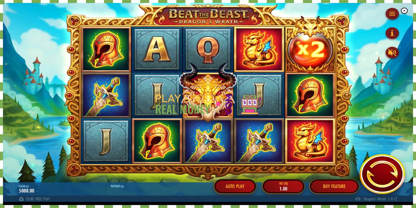 Slots Beat the Beast Dragons Wrath par īstu naudu, bilde - 2