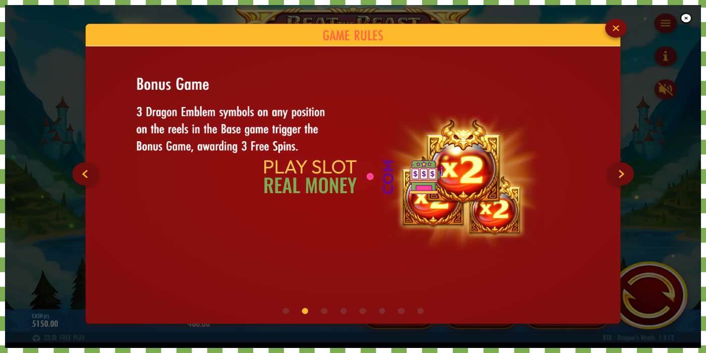 Slots Beat the Beast Dragons Wrath par īstu naudu, bilde - 5