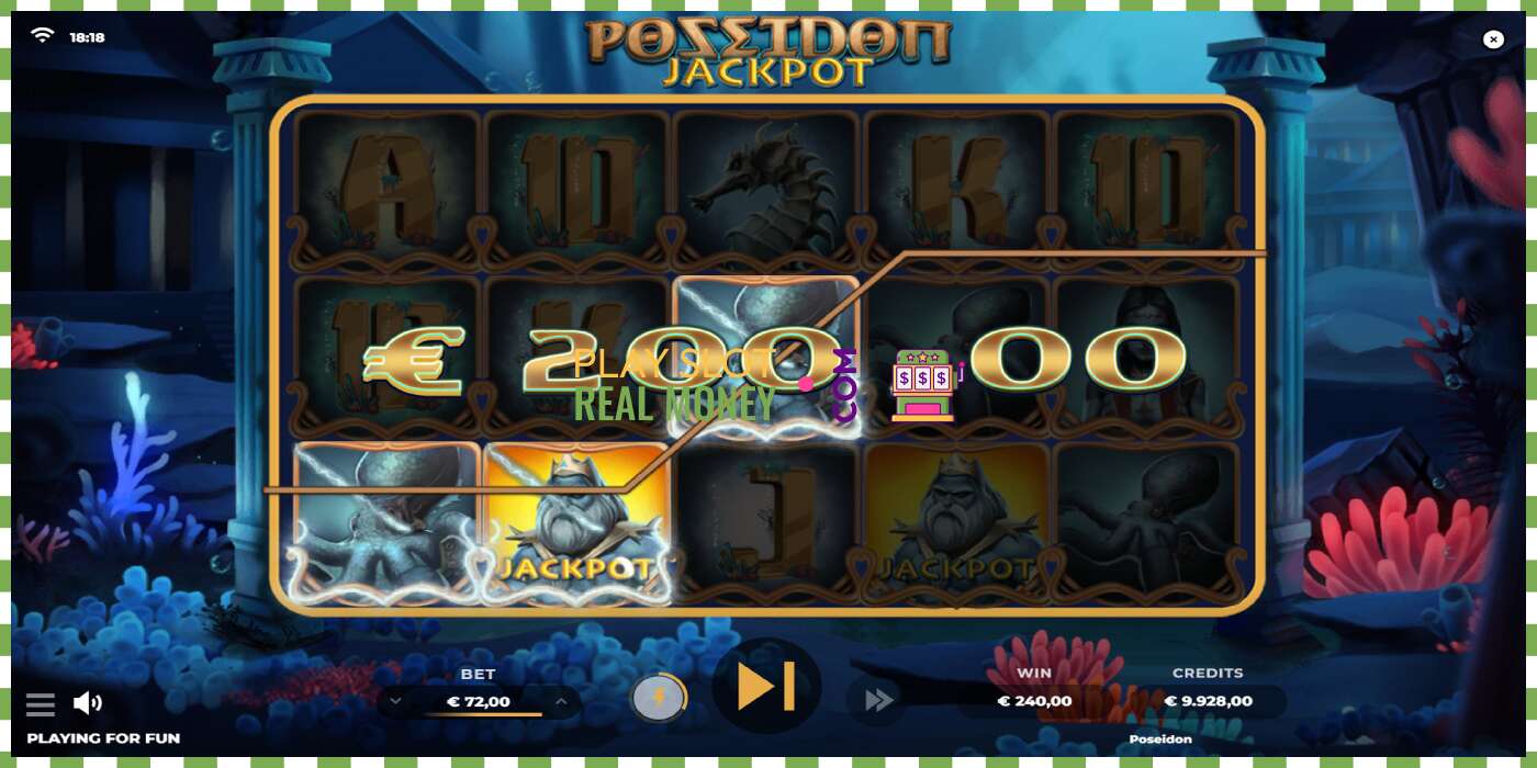 Slot Poseidon Jackpot za skutočné peniaze, obrázok - 2