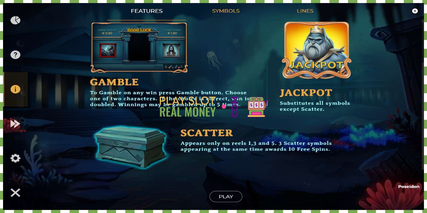 Slot Poseidon Jackpot za skutočné peniaze, obrázok - 5