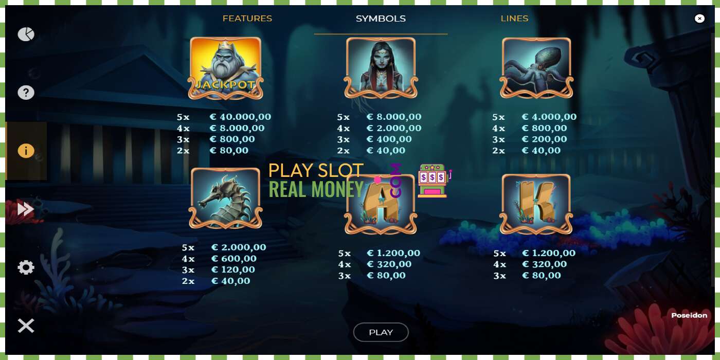 Slot Poseidon Jackpot za skutočné peniaze, obrázok - 6