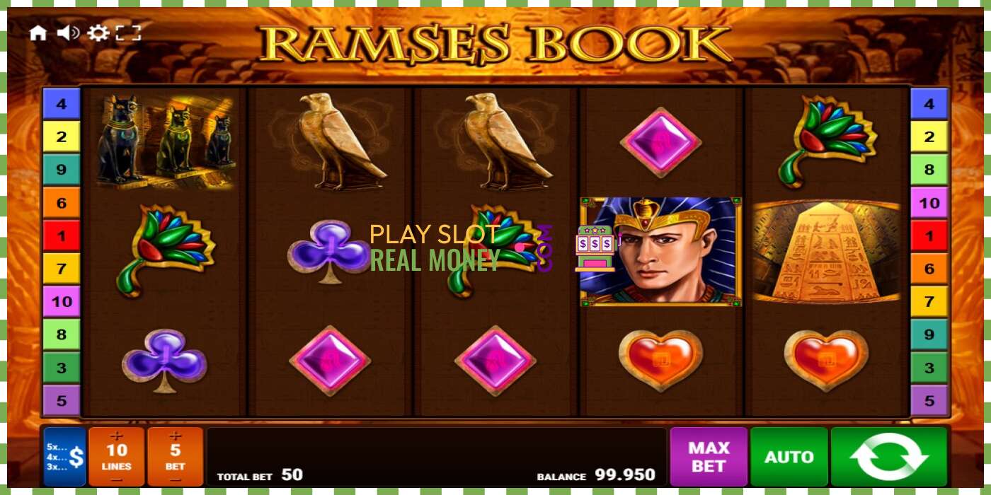 Slot Ramses Book haqiqiy pul uchun, rasm - 1