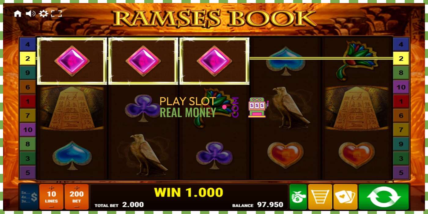 Slot Ramses Book haqiqiy pul uchun, rasm - 2