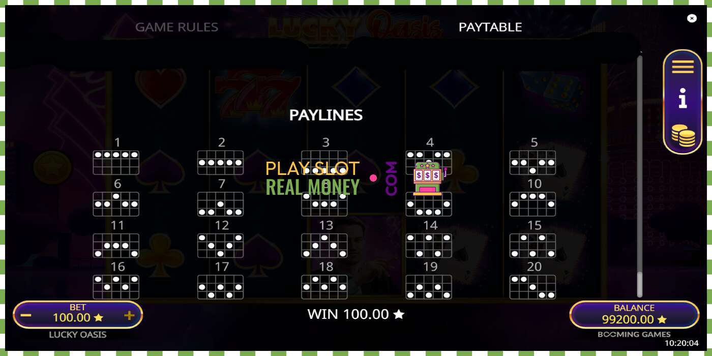 Slot Lucky Oasis për para të vërteta, foto - 7