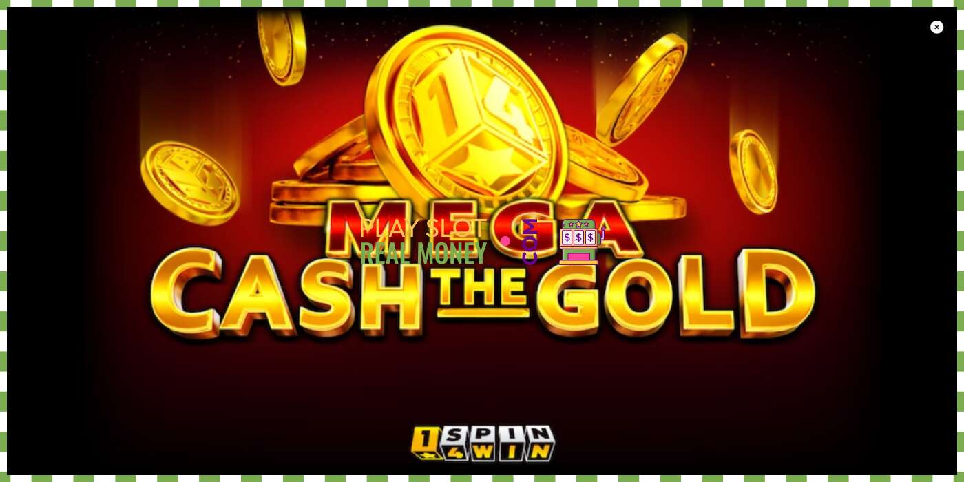 Σχισμή Mega Cash The Gold για πραγματικά χρήματα, εικόνα - 1