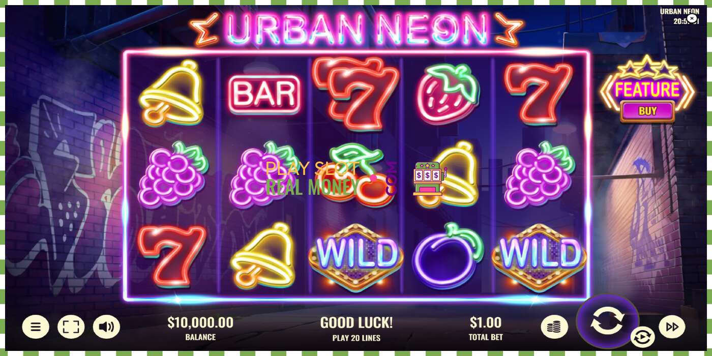 Slot Urban Neon pe bani reali, poza - 2