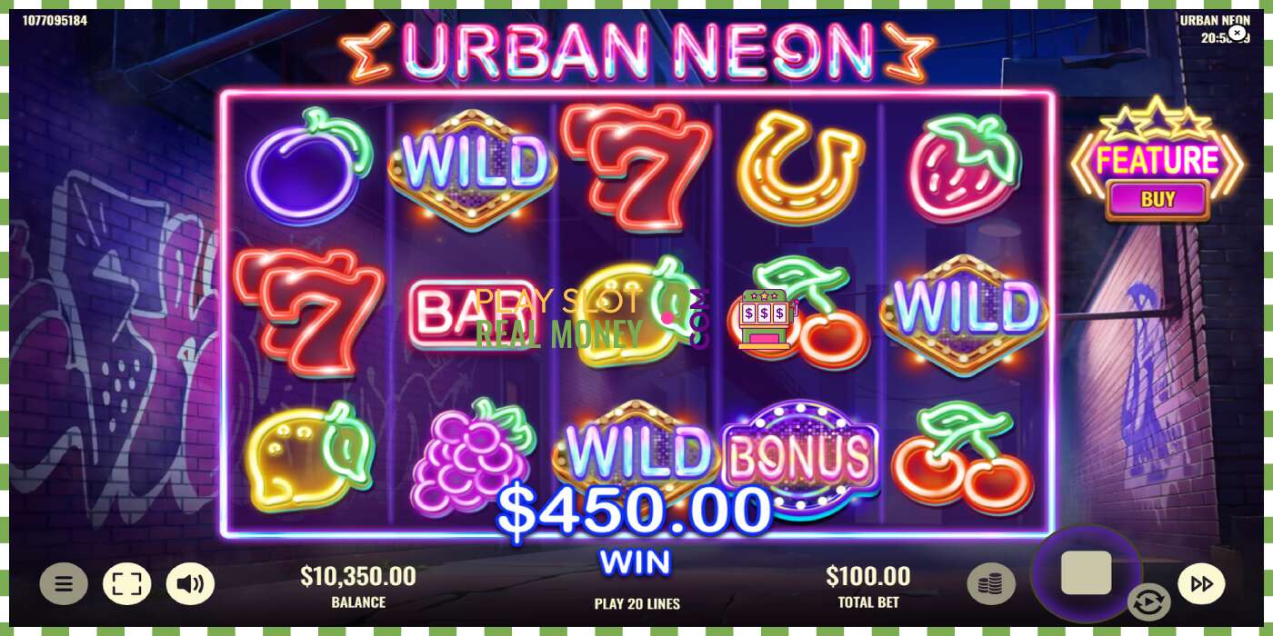 Slot Urban Neon pe bani reali, poza - 3