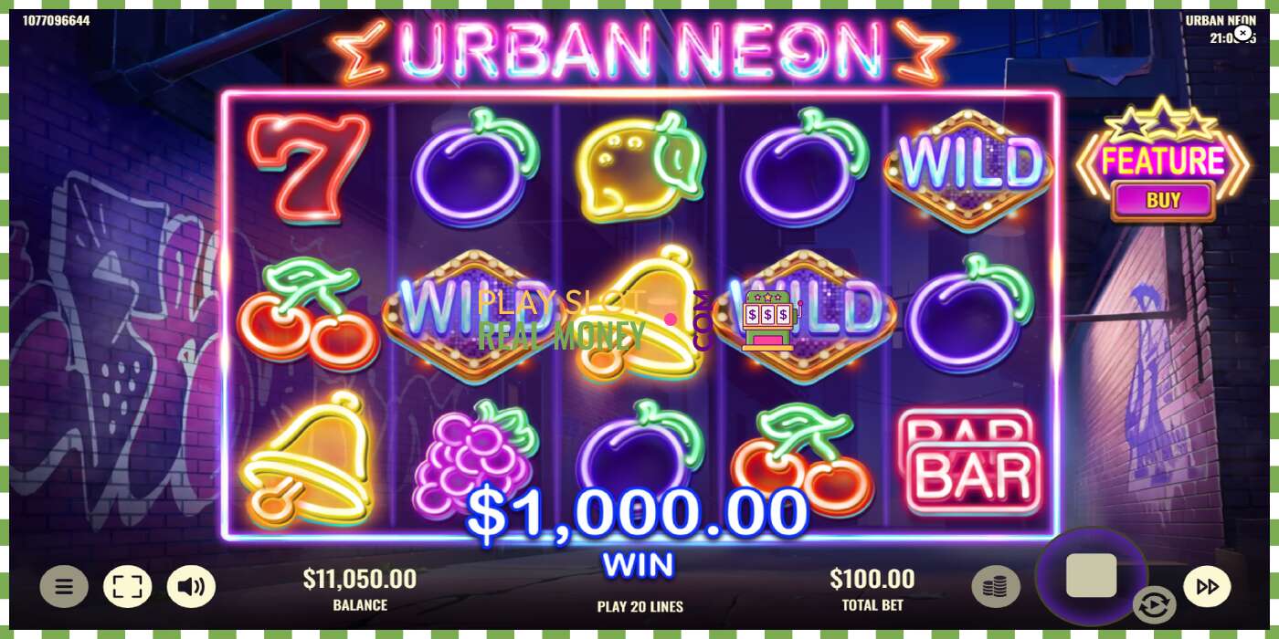 Slot Urban Neon pe bani reali, poza - 4