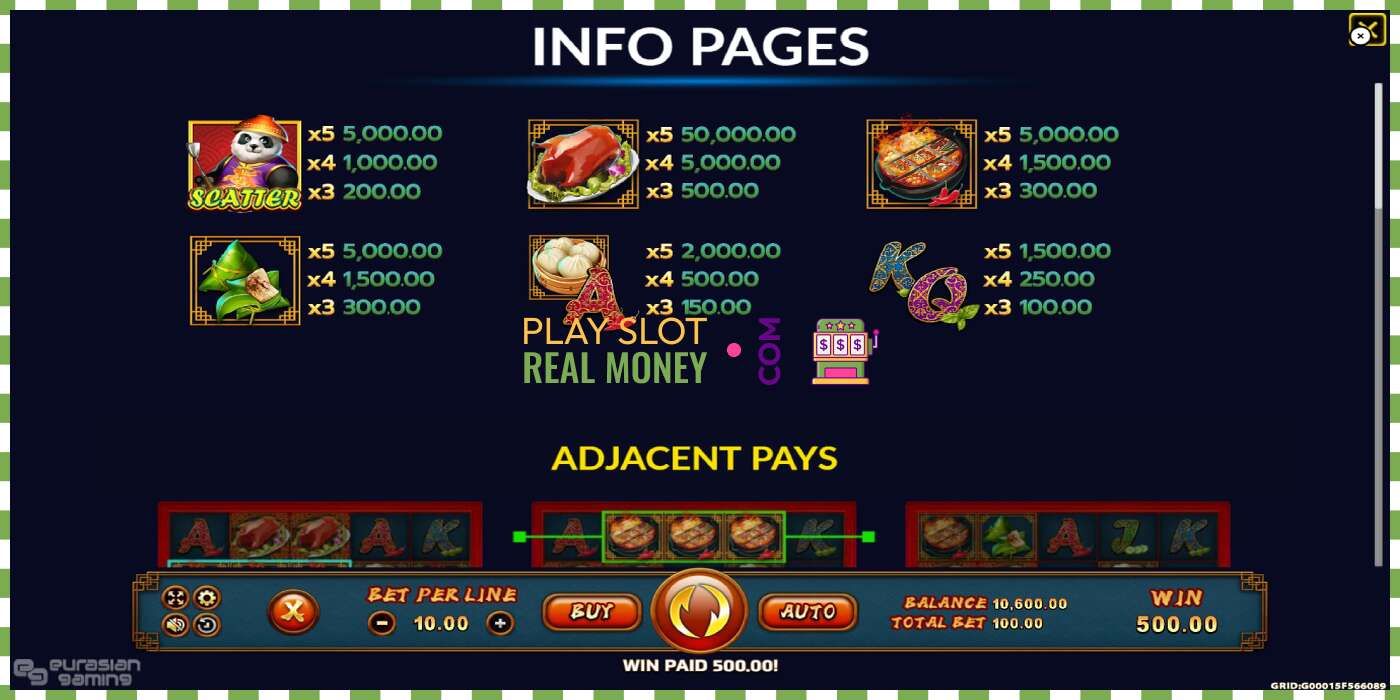 Slot Panda Chef for real money, picture - 5