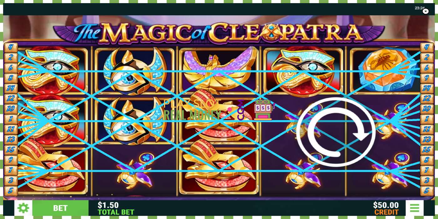 Slot The Magic of Cleopatra untuk wang sebenar, gambar - 1