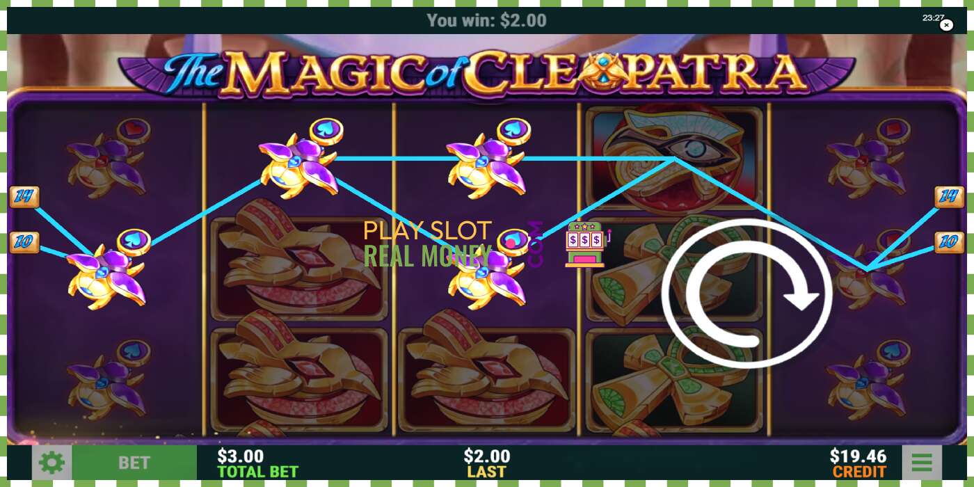 Slot The Magic of Cleopatra untuk wang sebenar, gambar - 3