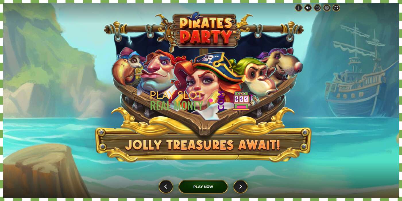 Slot Pirates Party чыныгы акча үчүн, сүрөт - 1