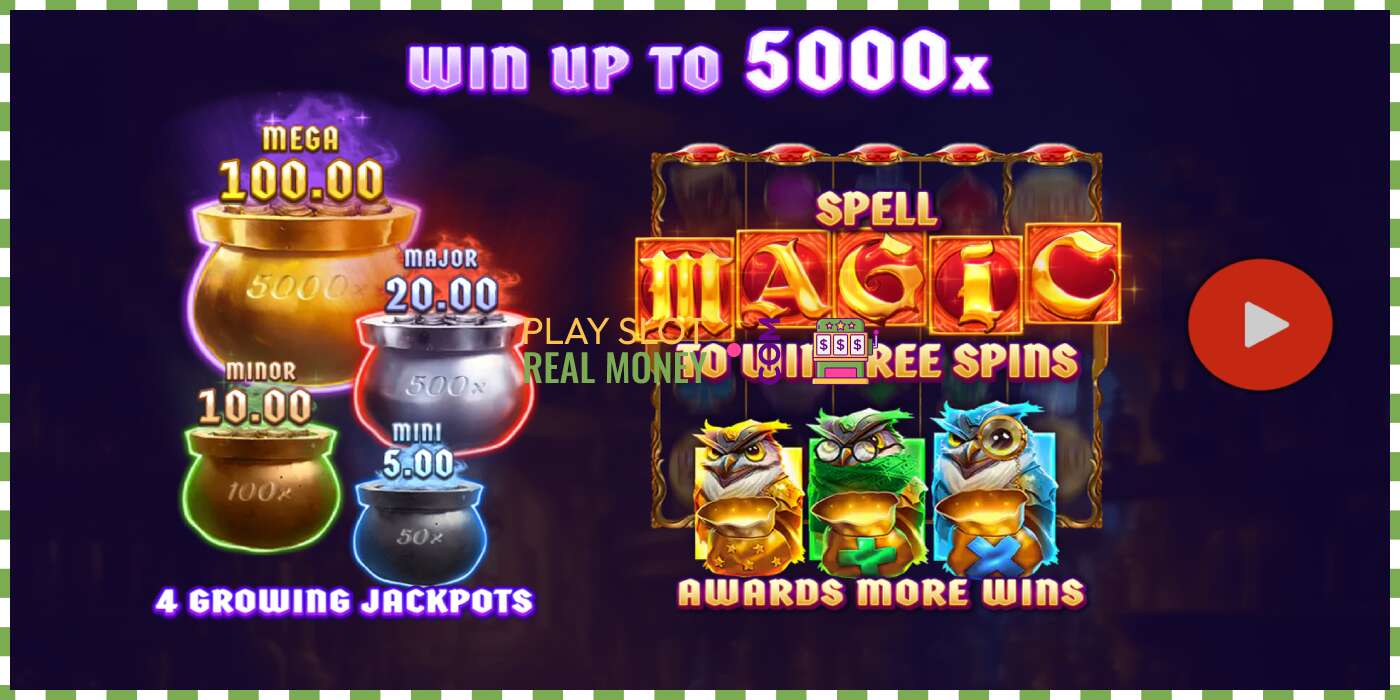 Слот Mega Magic Spell на реальные деньги, картинка - 1