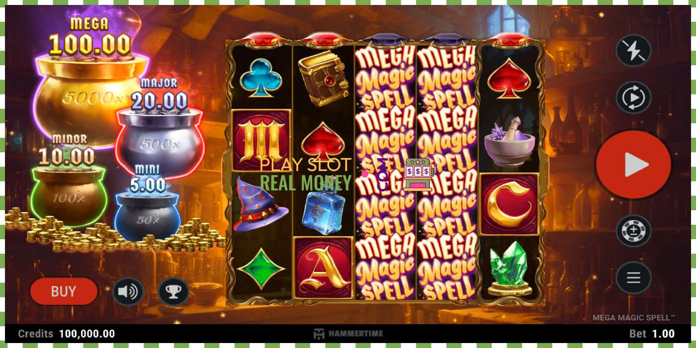 Slot Mega Magic Spell za pravi novac, slika - 2