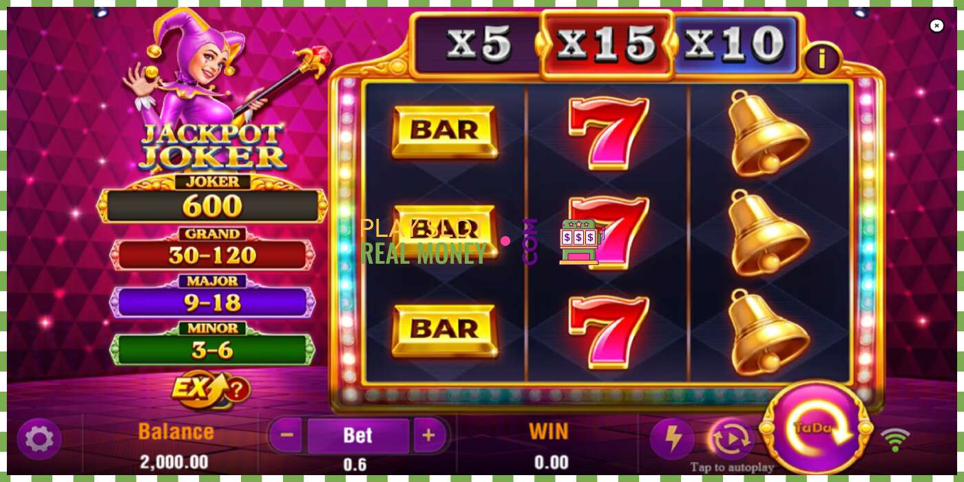 Spor Jackpot Joker for ekte penger, bilde - 2