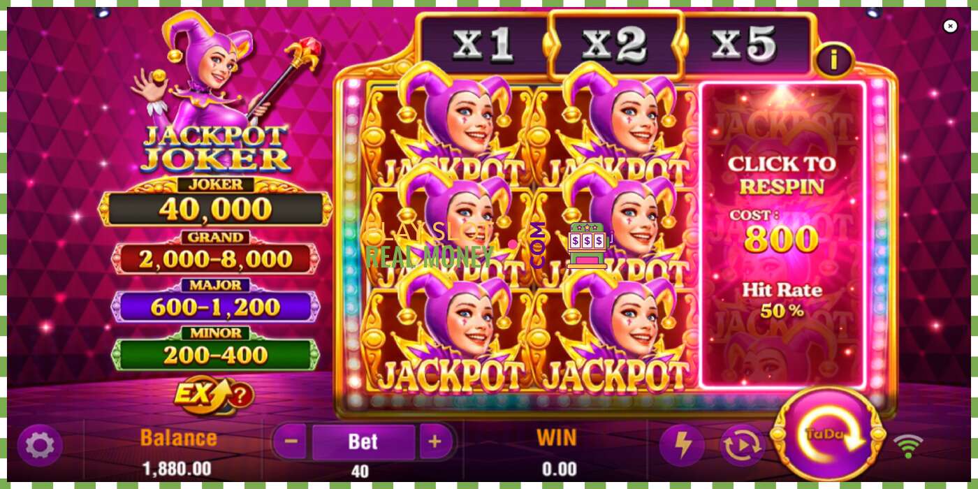 Spor Jackpot Joker for ekte penger, bilde - 3