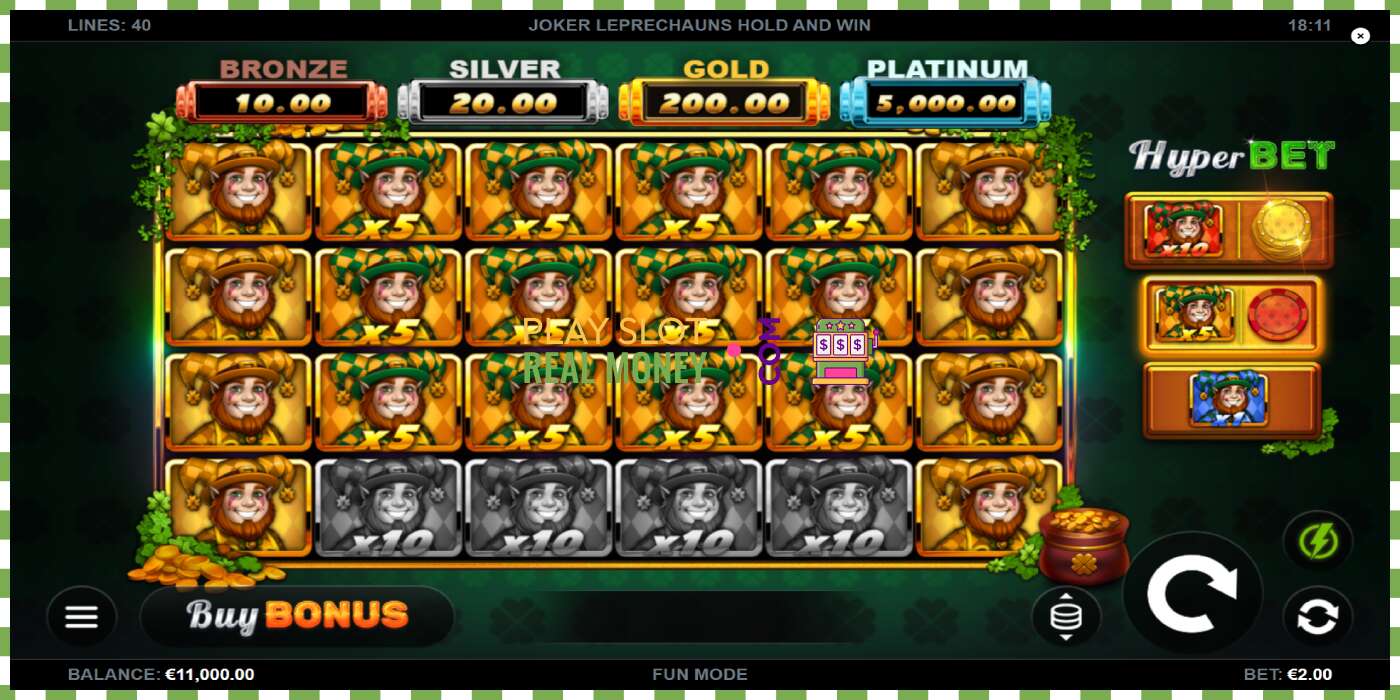 Slot Joker Leprechauns Hold and Win for rigtige penge, billede - 2