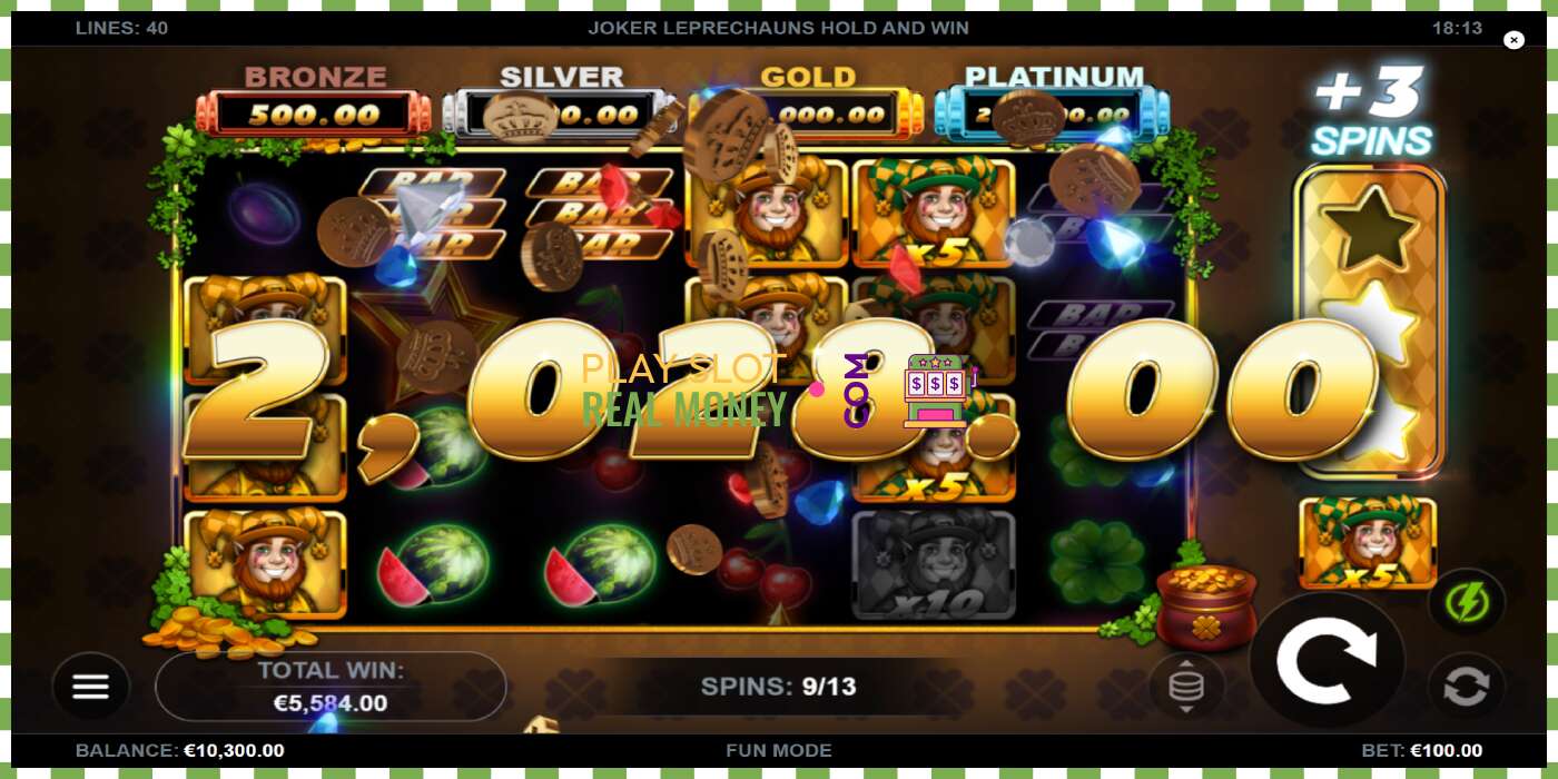 Slot Joker Leprechauns Hold and Win for rigtige penge, billede - 4