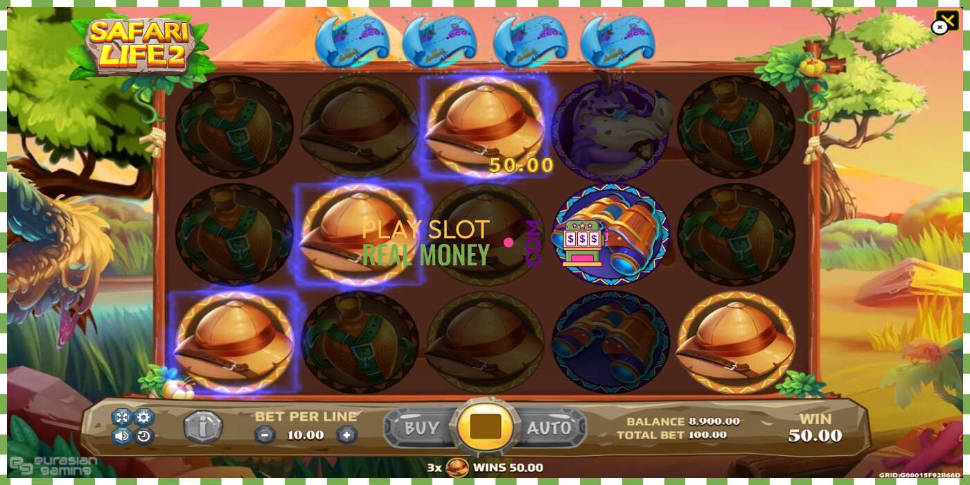 Slot Safari Life 2 por diñeiro real, imaxe - 3