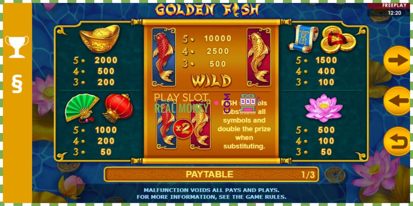 Slot Golden Fish por diñeiro real, imaxe - 5