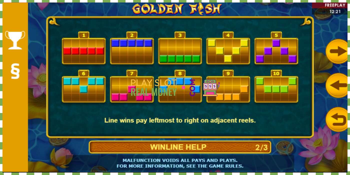 Slot Golden Fish por diñeiro real, imaxe - 6