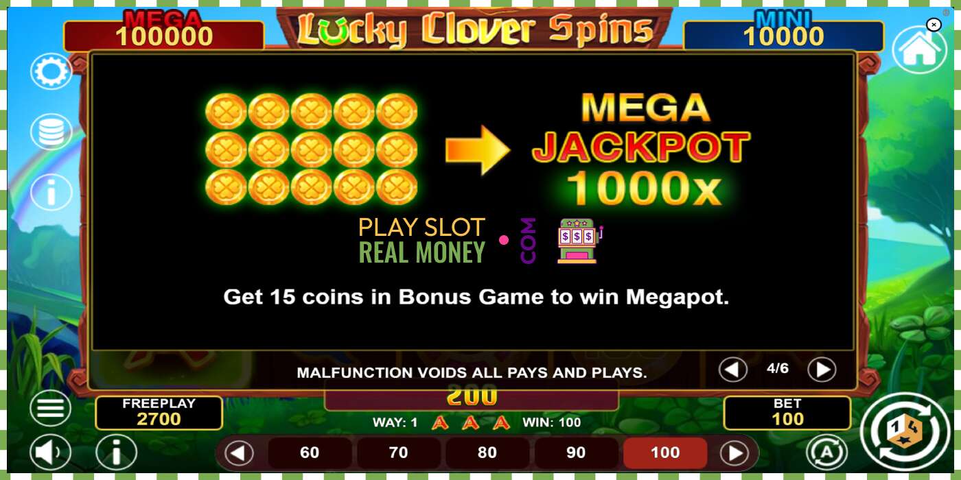 Slot Lucky Clover Spins por diñeiro real, imaxe - 7