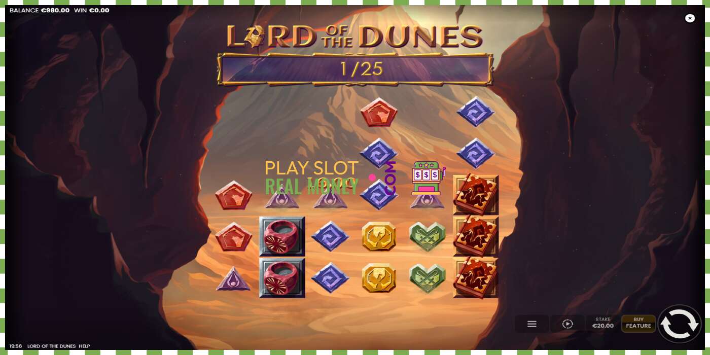 Slot Lord of the Dunes untuk wang sebenar, gambar - 3