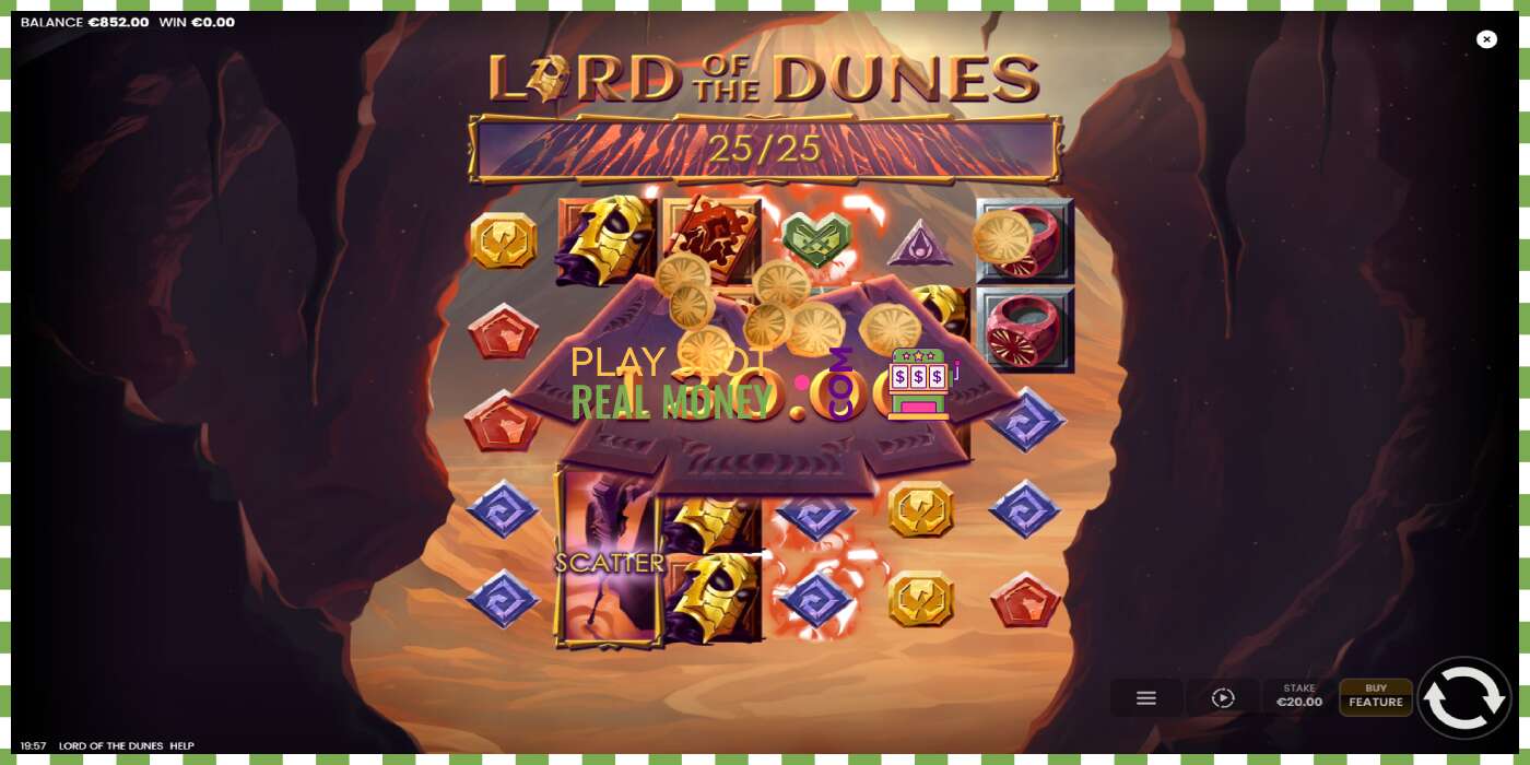 Slot Lord of the Dunes untuk wang sebenar, gambar - 4